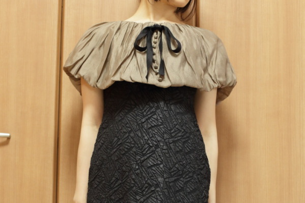 Dorry Doll（ドリードール）マルチケープジャガードドレス